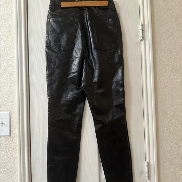 Free people - We the Free - phoenix coated vegan leather pants size 29 nwot - Picture 4 of 12